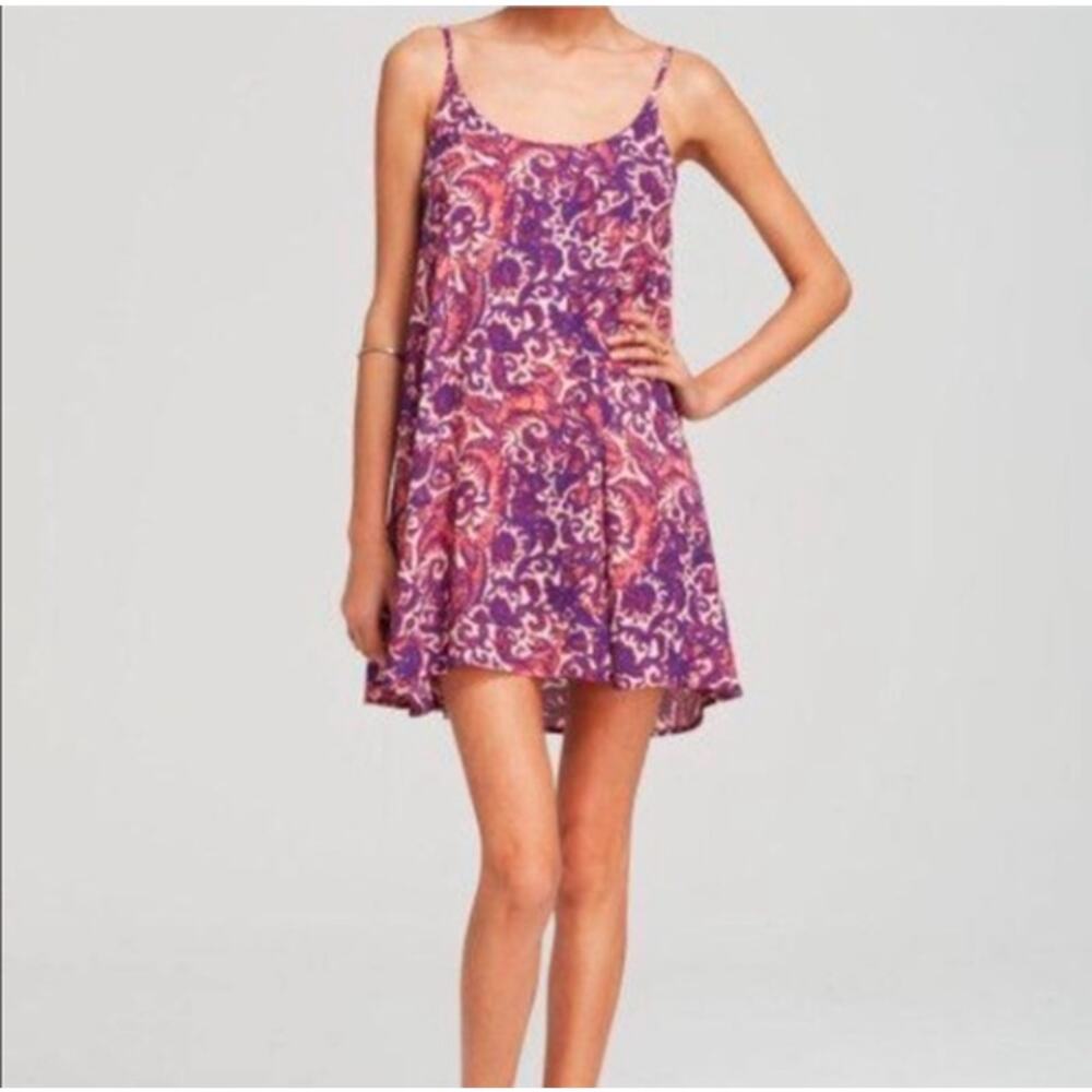 Free People Emily Slip Dress in Dove Combo Size XS
